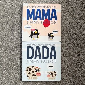 Mama & Dada Board Book Set by Jimmy Fallon Brand New